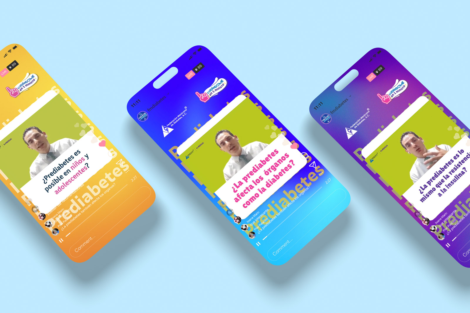 cuidándome en 1 minuto federación mexicana de diabetes - grupo Merck - prediabetes