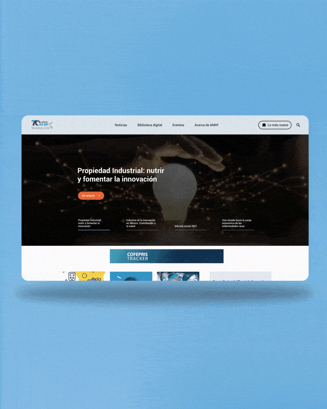 Rediseño de Sitio – AMIIF