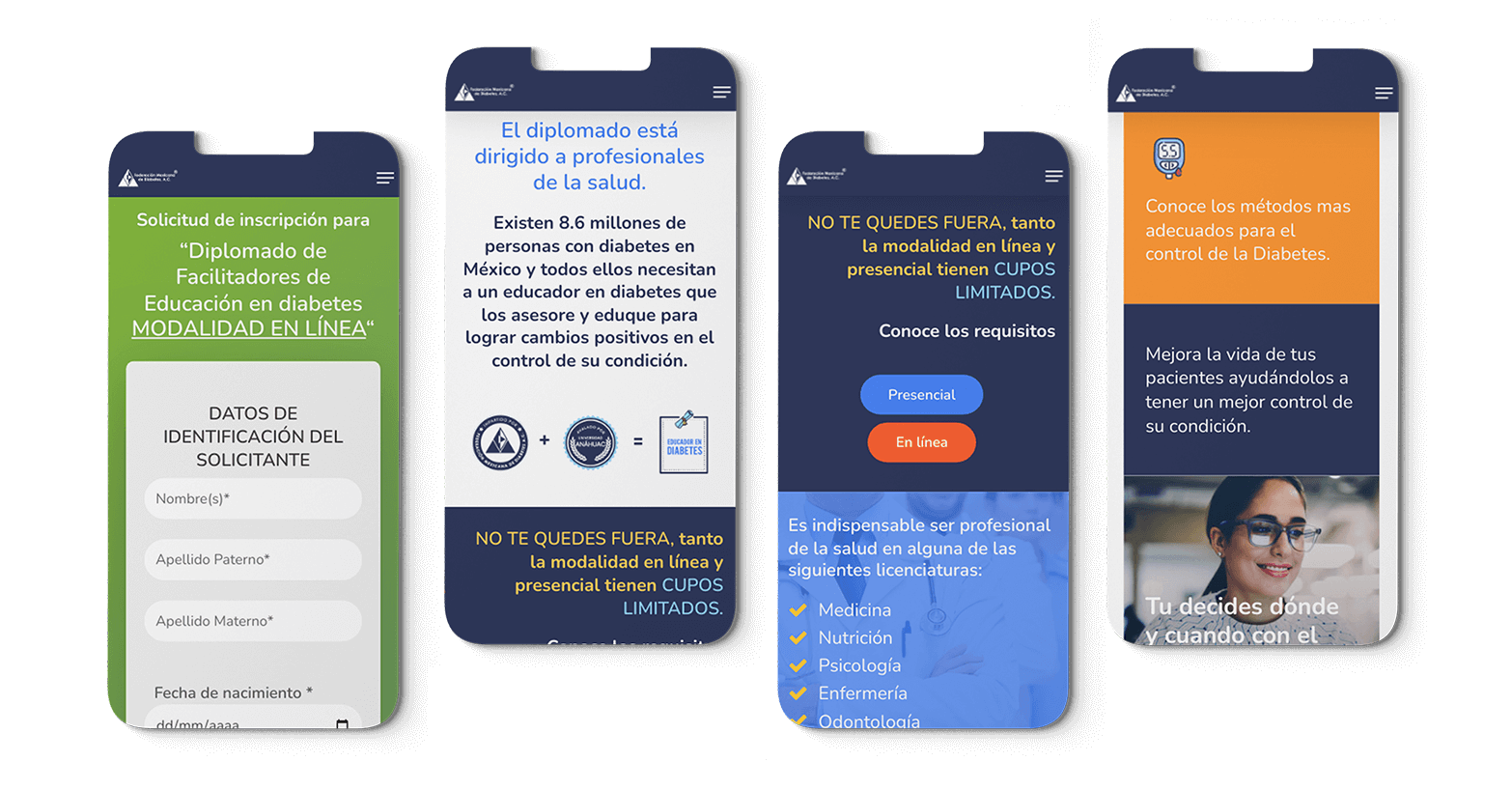 sitio web diplomado diabetes